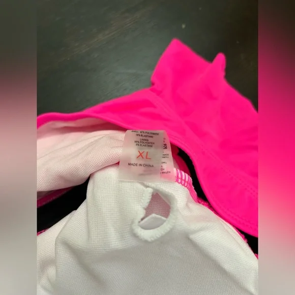 NWOT B2prity Women's Swimsuit One Piece Ruffle V Neck Cutout Wrap with Skirt - Picture 7 of 9